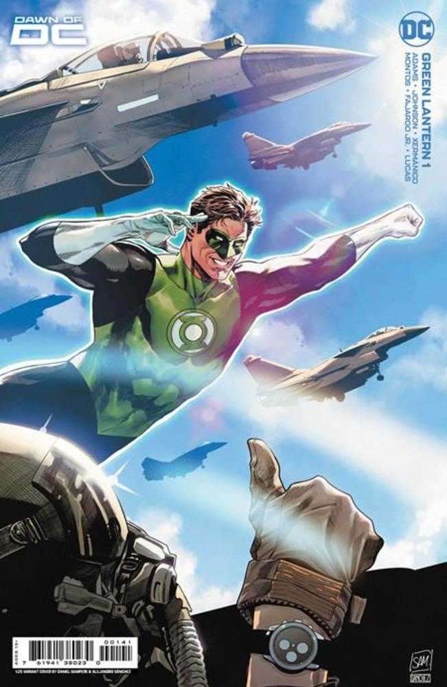 Green Lantern #1 Cover E 1 in 25 Daniel Sampere Card Stock Variant - gabescaveccc