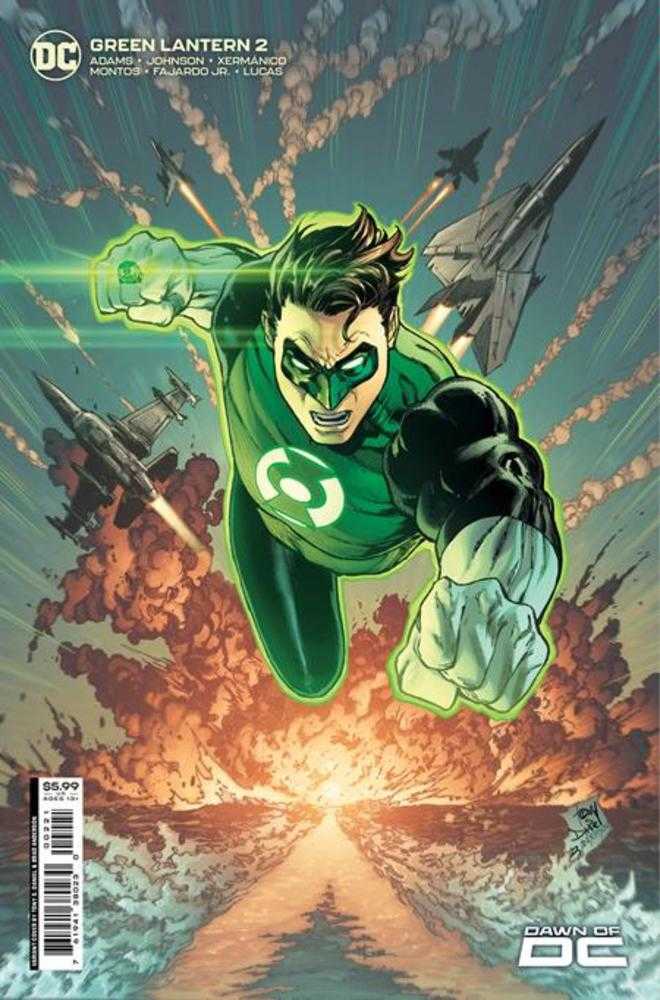 Green Lantern #2 Cover B Tony S Daniel Card Stock Variant - gabescaveccc
