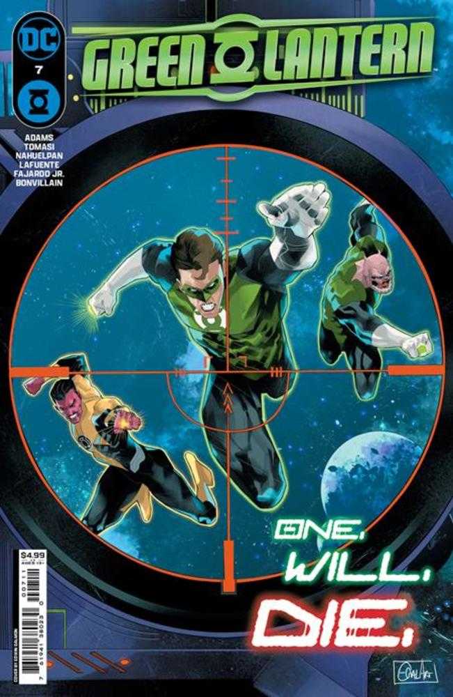 Green Lantern #7 Cover A Edwin Galmon - gabescaveccc