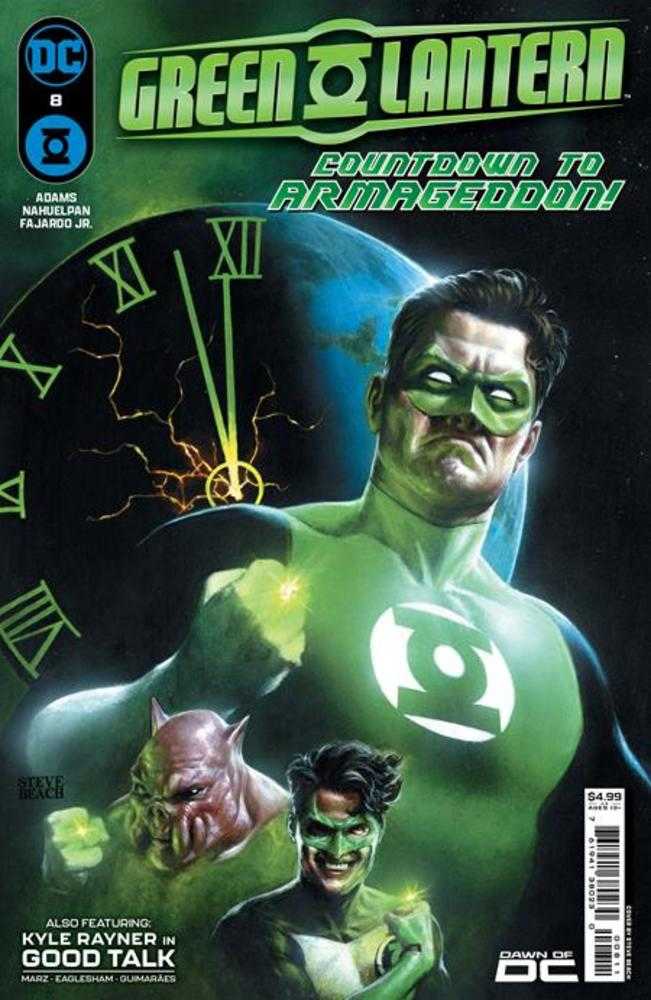 Green Lantern #8 Cover A Steve Beach - gabescaveccc