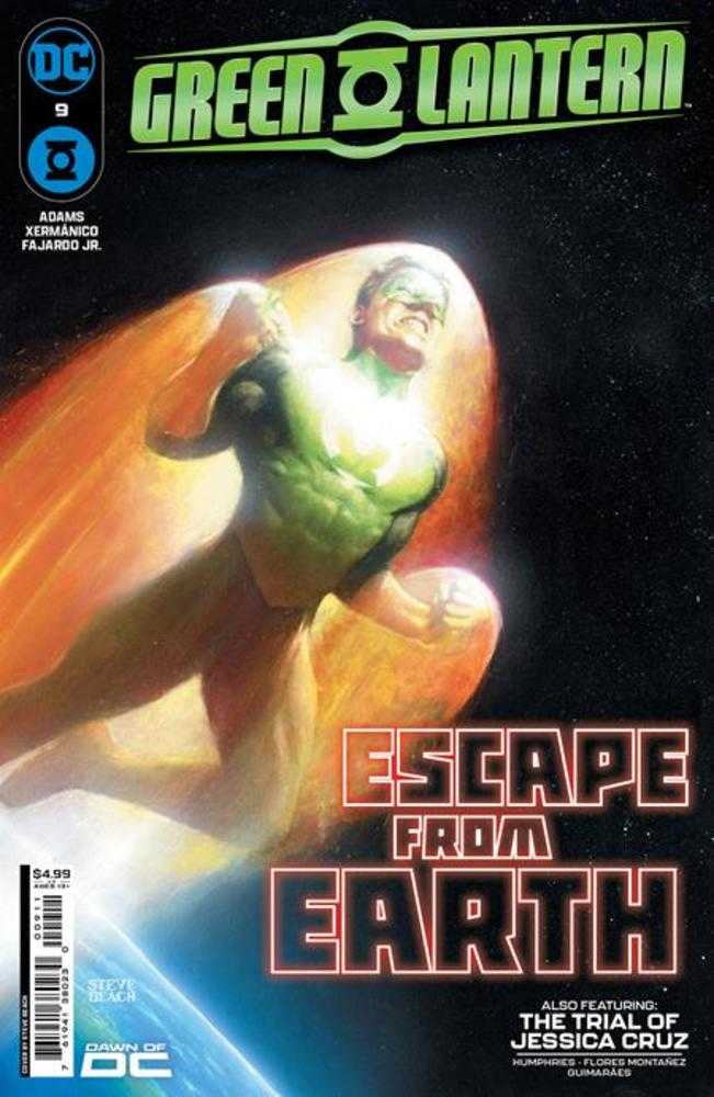Green Lantern #9 Cover A Steve Beach - gabescaveccc