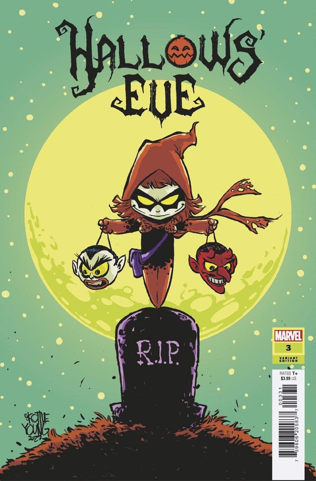 Hallows' Eve 3 Skottie Young Variant - gabescaveccc