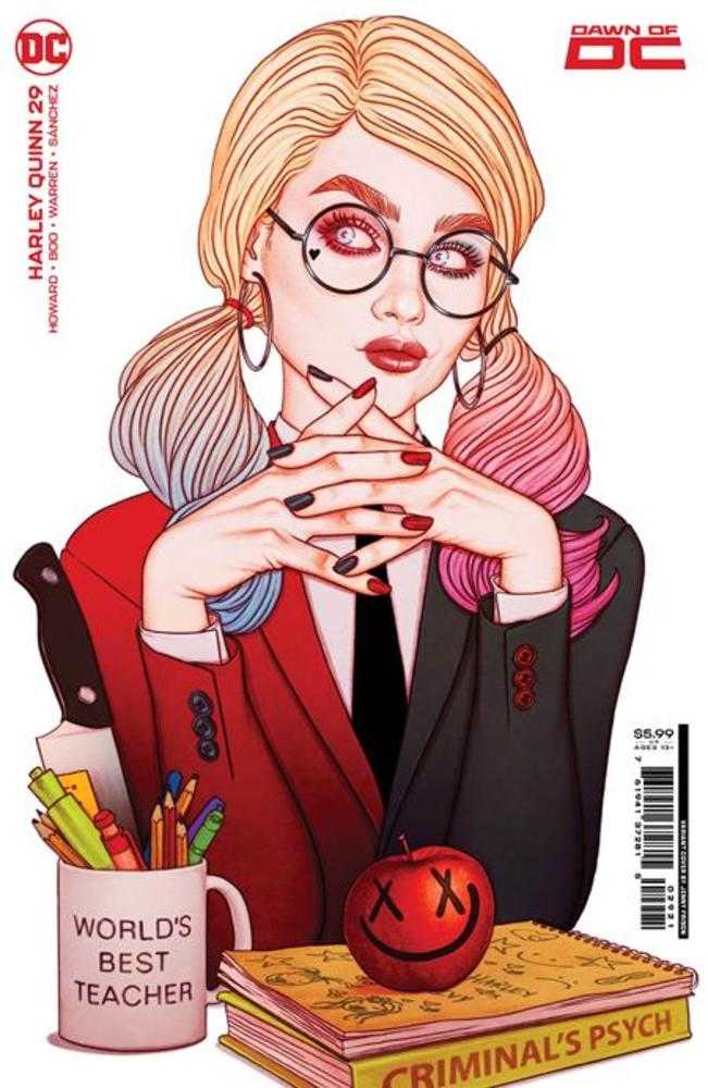 Harley Quinn #29 Cover B Jenny Frison Card Stock Variant - gabescaveccc