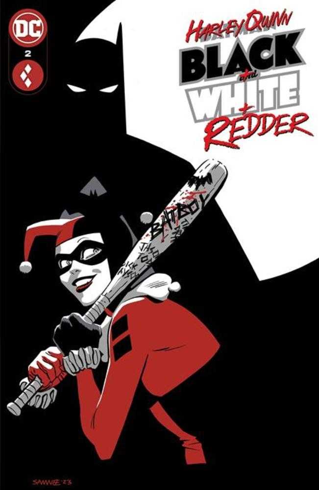 Harley Quinn Black White Redder #2 (Of 6) Cover A Chris Samnee - gabescaveccc