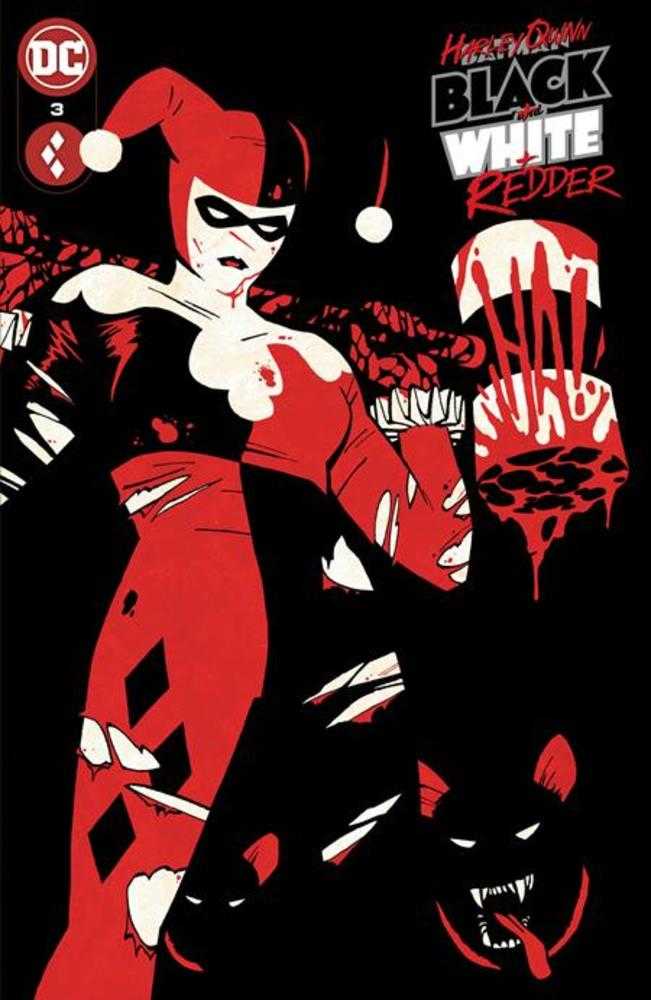 Harley Quinn Black White Redder #3 (Of 6) Cover A Cliff Chiang - gabescaveccc