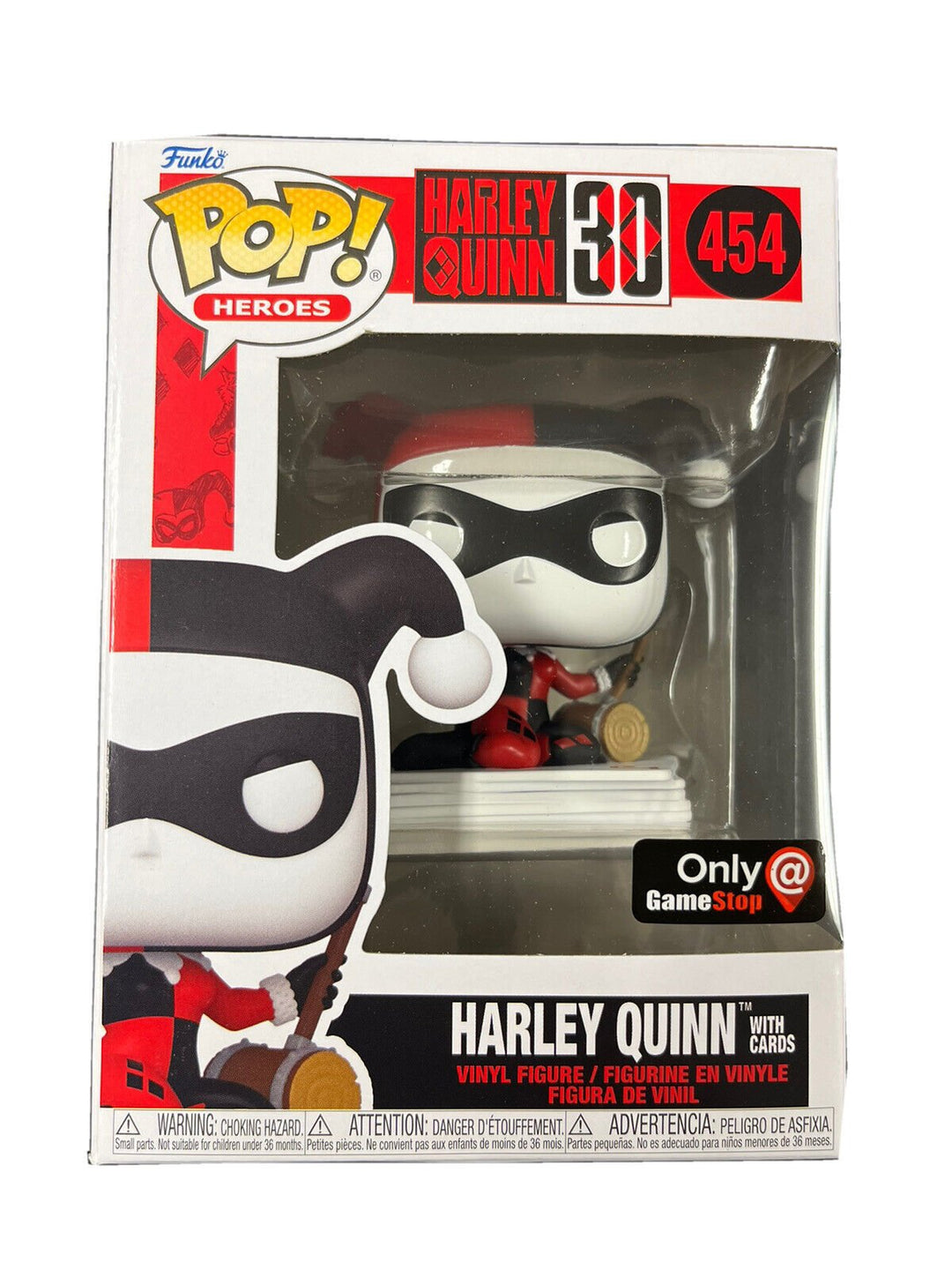 Harley Quinn Funko Pop! 454 (Game Stop Exclusive) - gabescaveccc