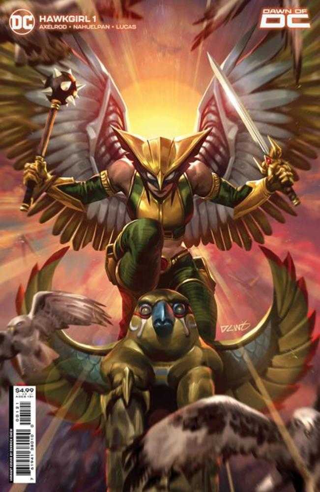 Hawkgirl #1 (Of 6) Cover B Derrick Chew Card Stock Variant - gabescaveccc