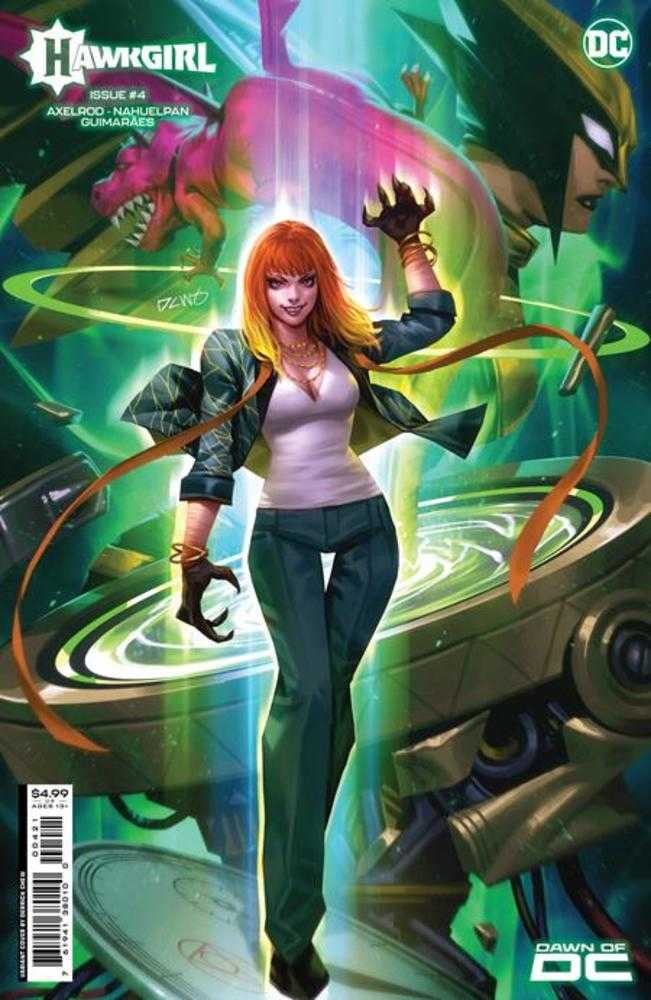 Hawkgirl #4 (Of 6) Cover B Derrick Chew Card Stock Variant - gabescaveccc