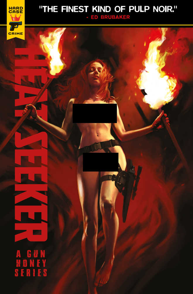 Heat Seeker Gun Honey Series #2 (Of 4) Cover E Caranfa Nude Ba - gabescaveccc