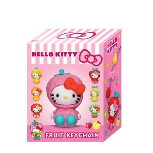 Hello Kitty Fruit 3D Foam Bag Clip - gabescaveccc