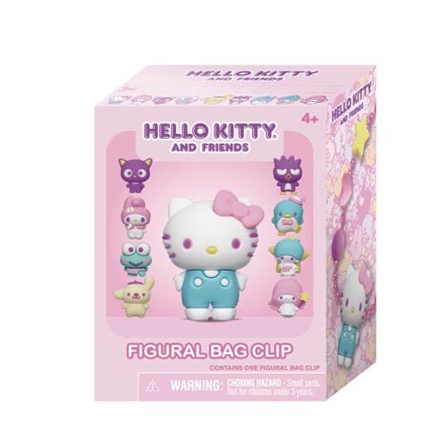 Hello Kitty Kawaii Tokyo 3D Foam Ball Chain Bag Clip - gabescaveccc