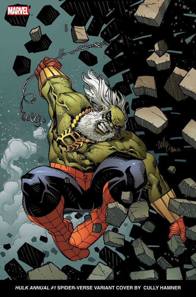 Hulk Annual 1 Cully Hamner Spider-Verse Variant - gabescaveccc