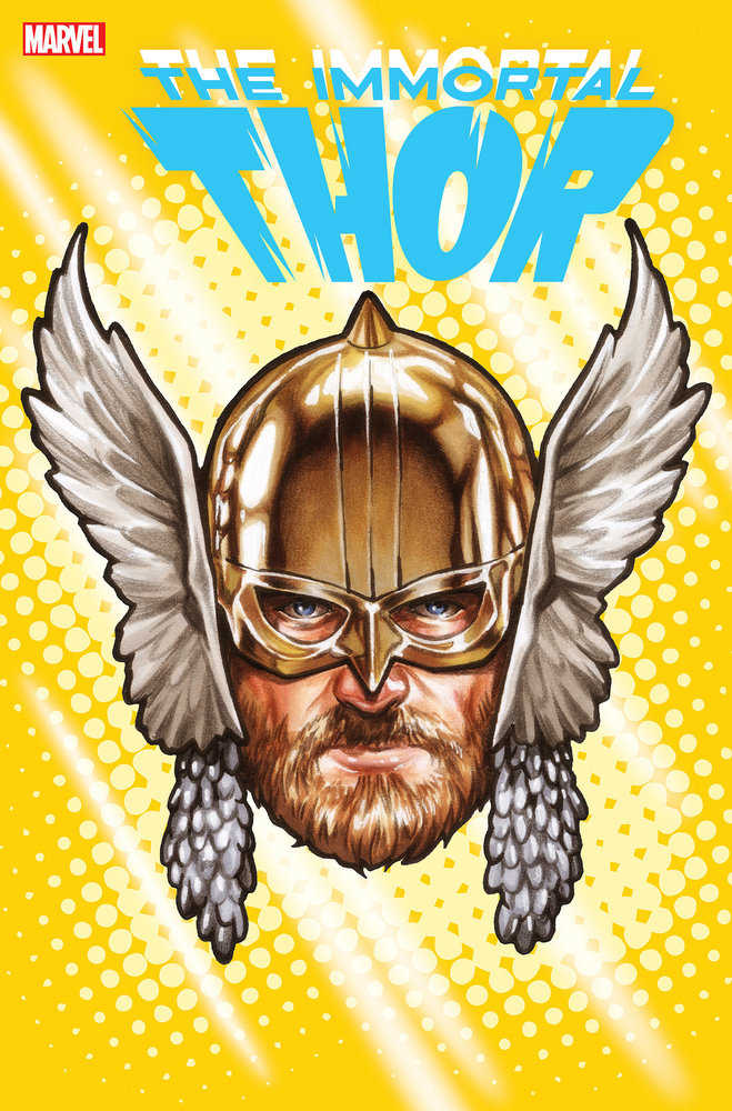 Immortal Thor #8 Mark Brooks Headshot Variant - gabescaveccc