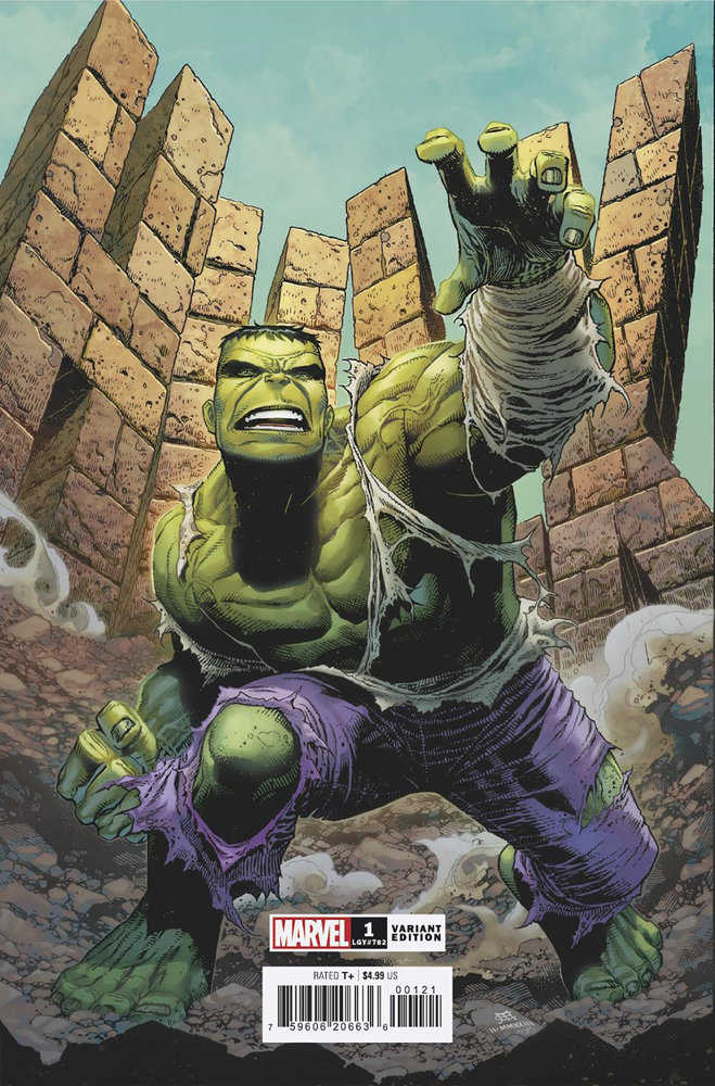 Incredible Hulk 1 Jim Cheung Variant - gabescaveccc