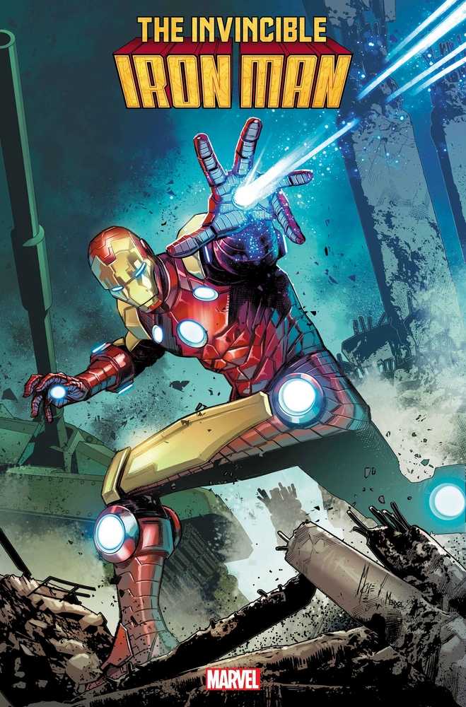 Invincible Iron Man #1 Checchetto Variant - gabescaveccc