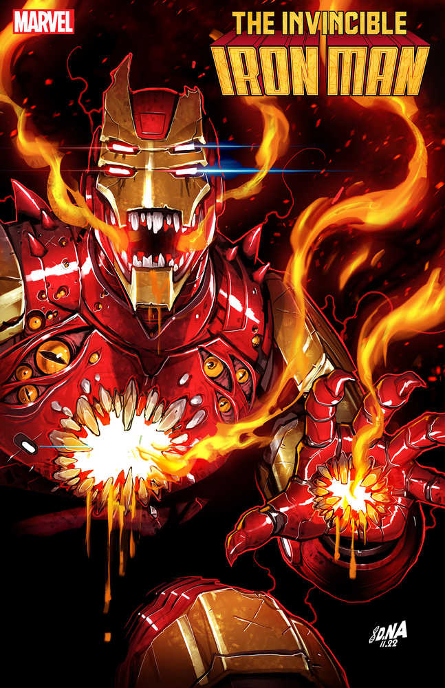Invincible Iron Man #2 Nakayama Demonized Variant - gabescaveccc