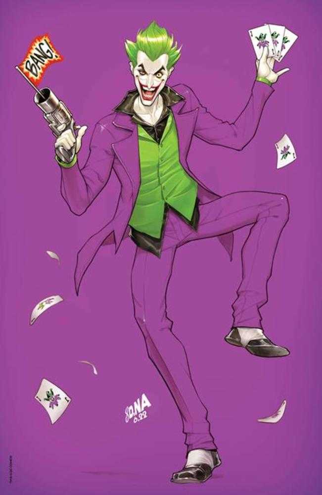 Joker The Man Who Stopped Laughing #1 Cover D David Nakayama Madness Foil Variant - gabescaveccc