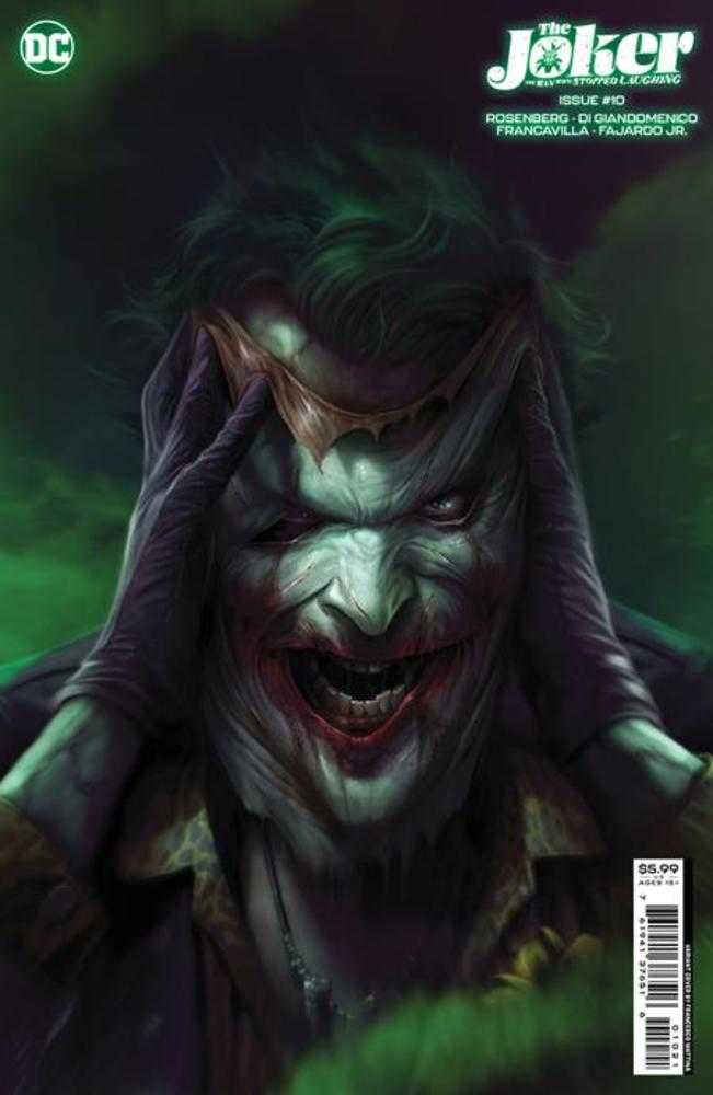 Joker The Man Who Stopped Laughing #10 Cover B Francesco Mattina Variant - gabescaveccc
