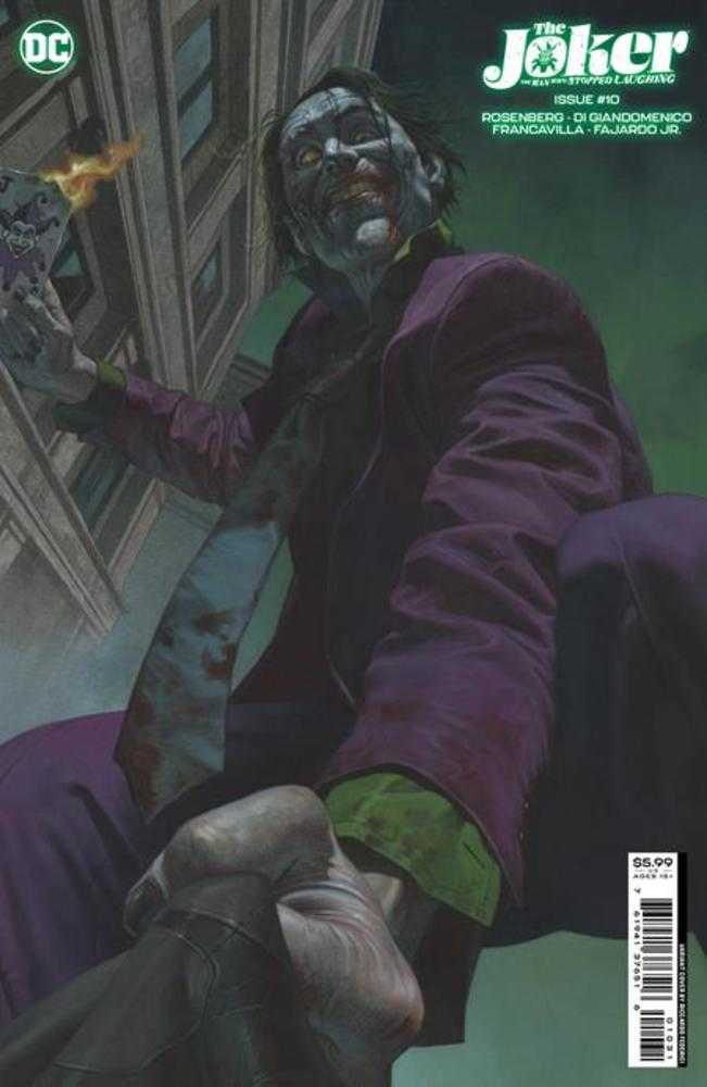 Joker The Man Who Stopped Laughing #10 Cover C Riccardo Federici Variant - gabescaveccc