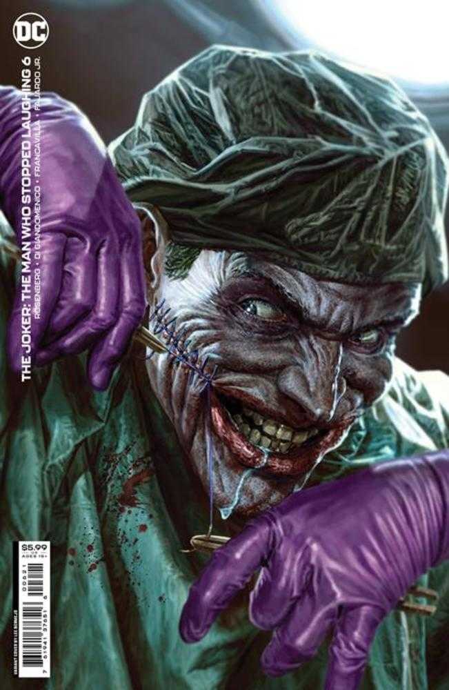 Joker The Man Who Stopped Laughing #6 Cover B Lee Bermejo Variant - gabescaveccc