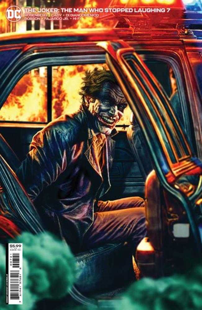 Joker The Man Who Stopped Laughing #7 Cover B Lee Bermejo Variant - gabescaveccc
