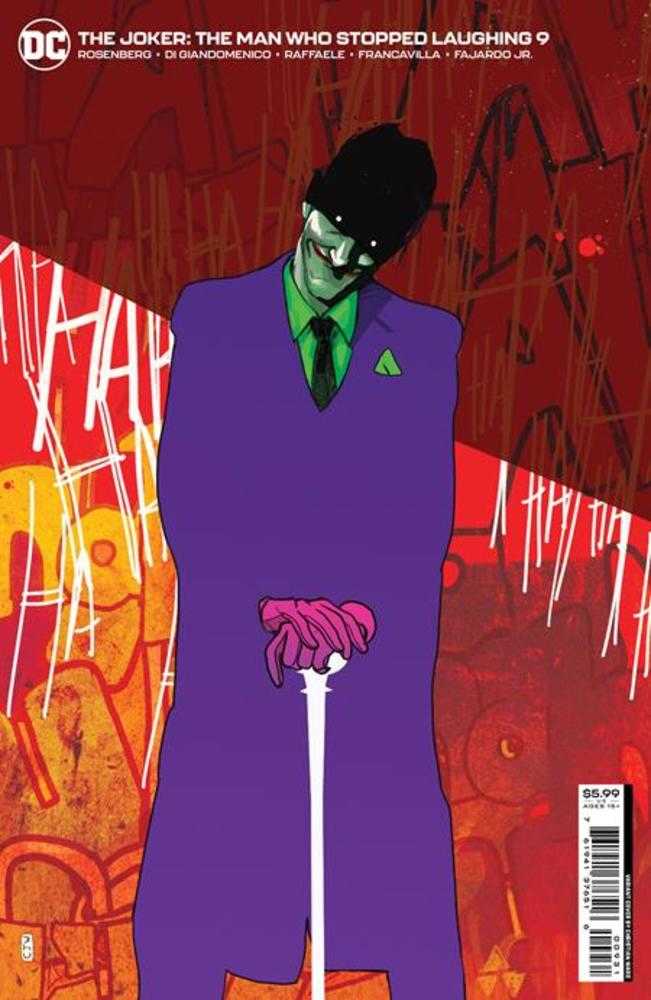 Joker The Man Who Stopped Laughing #9 Cover C Christian Ward Variant - gabescaveccc