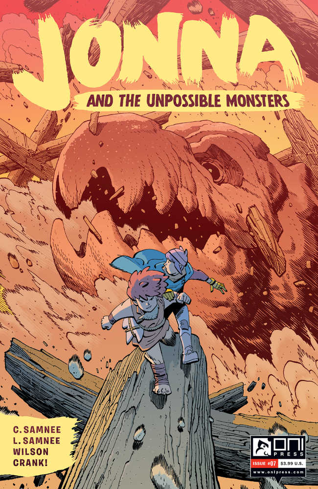 Jonna And The Unpossible Monsters #7 Cover B Young - gabescaveccc