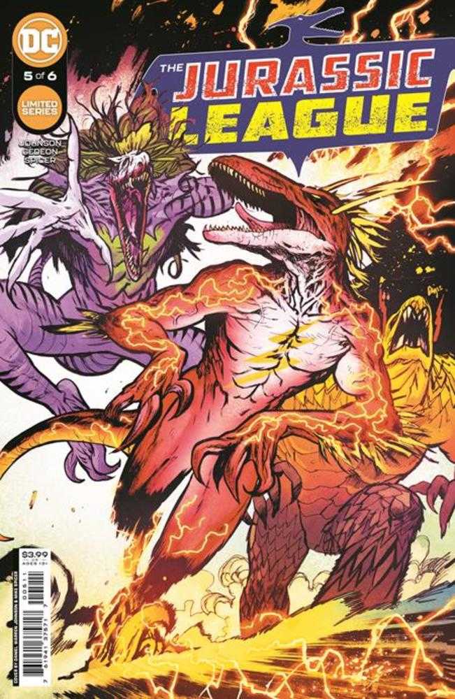 Jurassic League #5 (Of 6) Cover A Daniel Warren Johnson - gabescaveccc