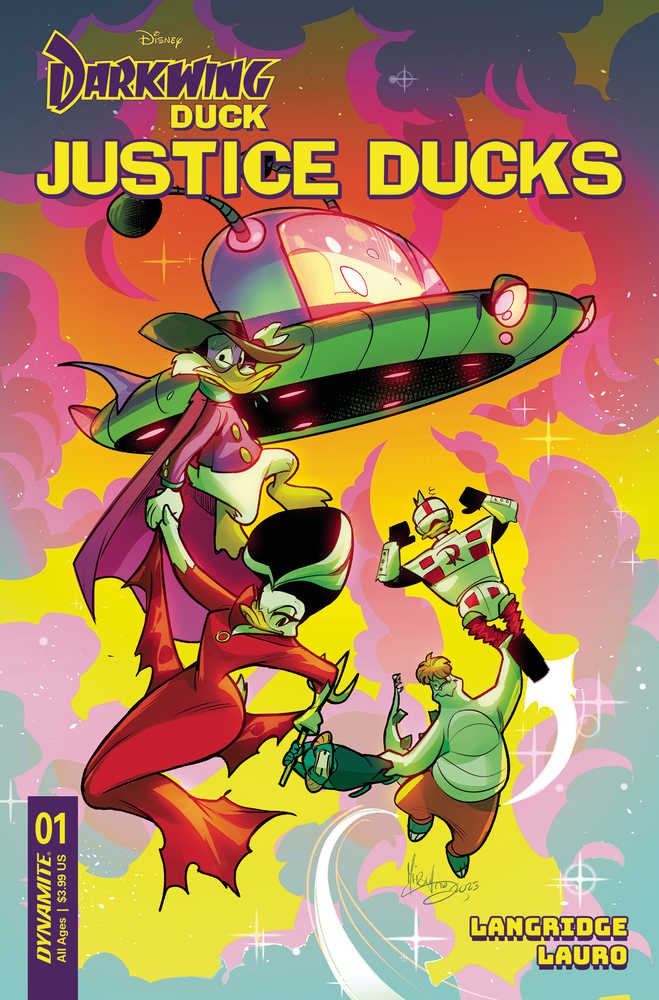 Justice Ducks #1 Cover A Andolfo - gabescaveccc