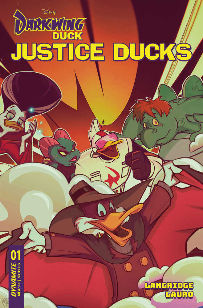 Justice Ducks #1 Cover B Tomaselli - gabescaveccc