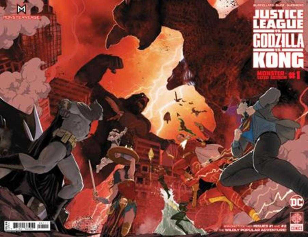 Justice League vs Godzilla vs Kong Monster-Sized Edition - gabescaveccc