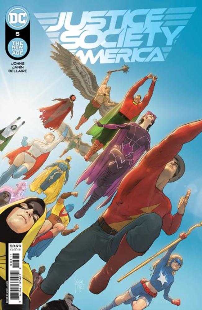 Justice Society Of America #5 (Of 12) Cover A Mikel Janin - gabescaveccc