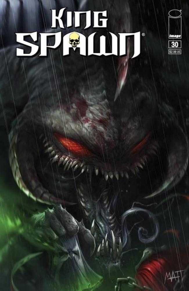 King Spawn #30 Cover B Francesco Mattina Variant - gabescaveccc