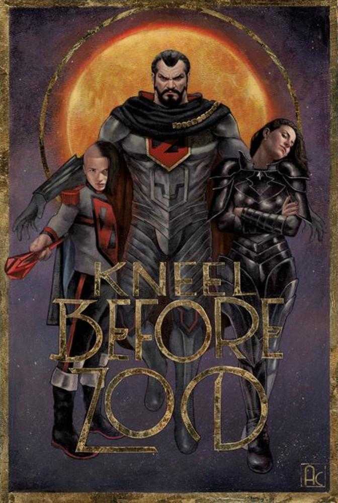 Kneel Before Zod #1 (Of12) Cover D Ariel Colon Foil Variant - gabescaveccc