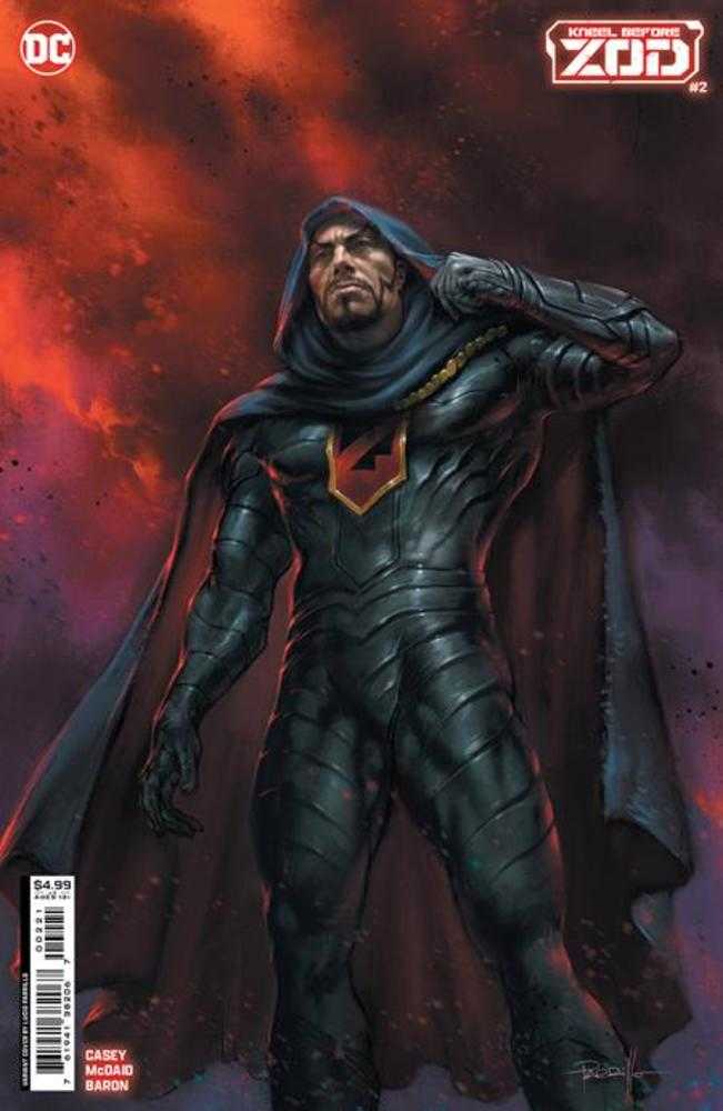 Kneel Before Zod #2 (Of 12) Cover B Lucio Parrillo Card Stock Variant - gabescaveccc