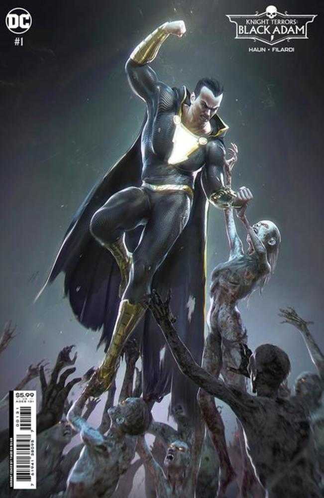 Knight Terrors Black Adam #1 (Of 2) Cover C Tiago Da Silva Card Stock Variant - gabescaveccc