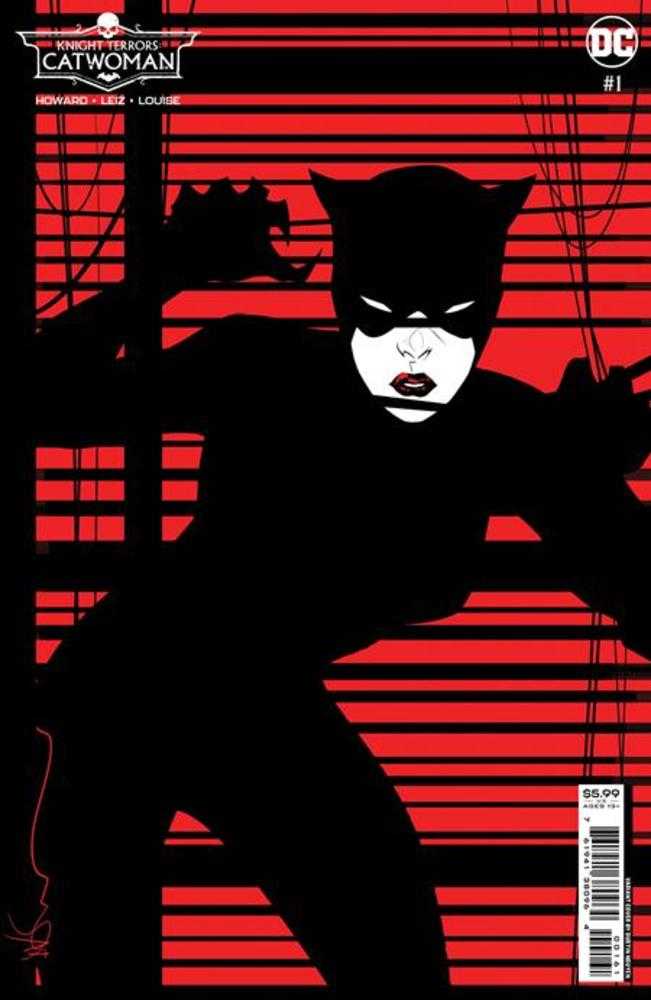 Knight Terrors Catwoman #1 (Of 2) Cover D Dustin Nguyen Midnight Card Stock Variant - gabescaveccc