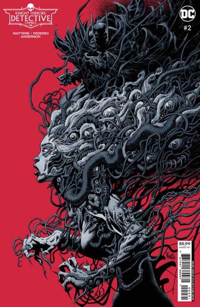 Knight Terrors Detective Comics #2 (Of 2) Cover C Kyle Hotz Card Stock Variant - gabescaveccc