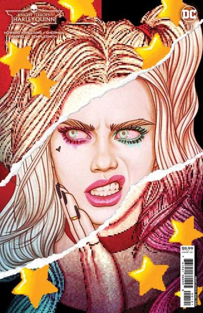 Knight Terrors Harley Quinn #1 (Of 2) Cover B Jenny Frison Card Stock Variant - gabescaveccc