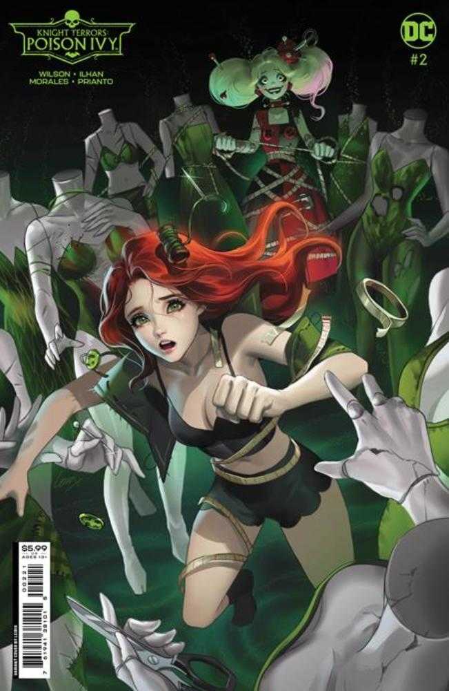 Knight Terrors Poison Ivy #2 (Of 2) Cover B Lesley Leirix Li Card Stock Variant - gabescaveccc