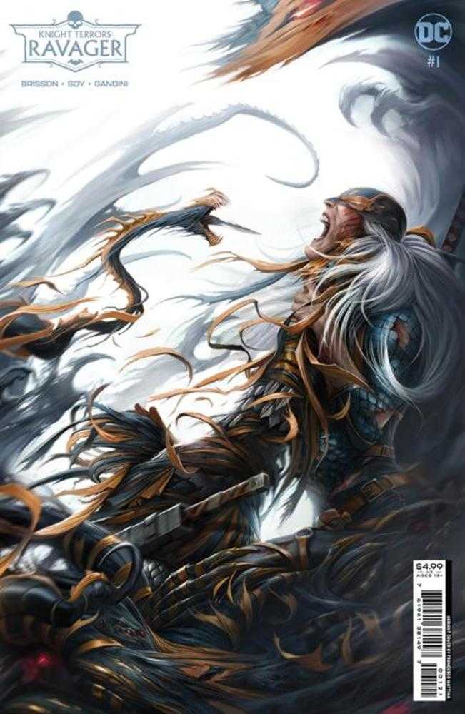 Knight Terrors Ravager #1 (Of 2) Cover B Francesco Mattina Card Stock Variant - gabescaveccc