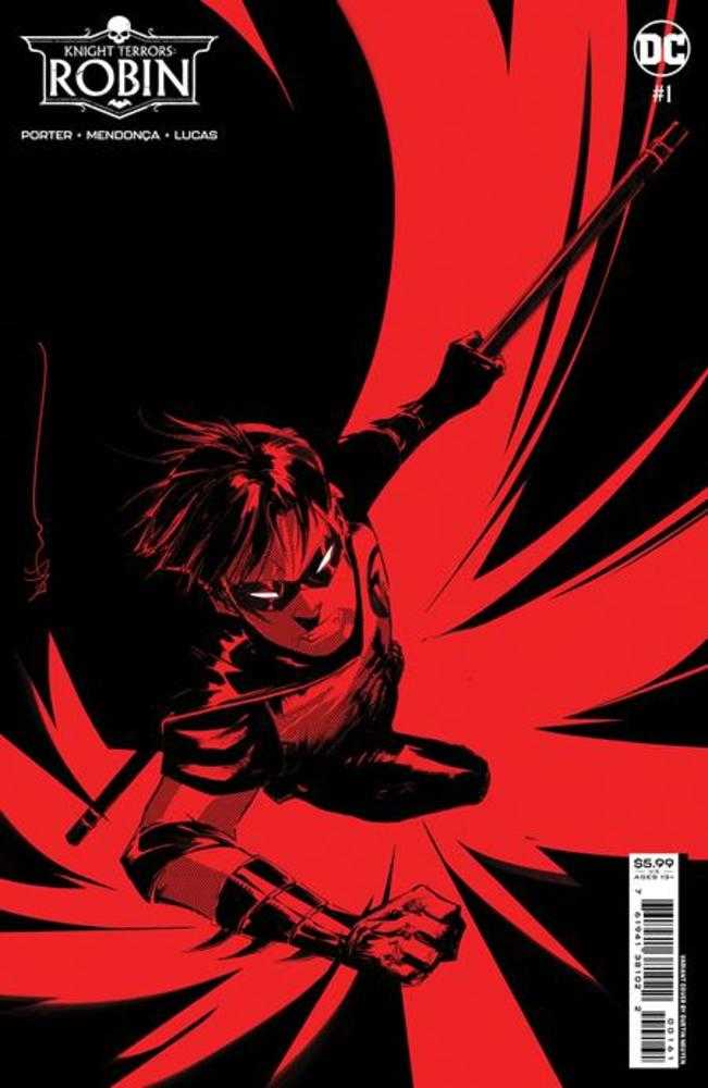 Knight Terrors Robin #1 (Of 2) Cover D Dustin Nguyen Midnight Card Stock Variant - gabescaveccc