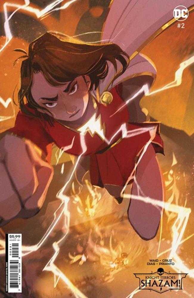 Knight Terrors Shazam #2 (Of 2) Cover C Crystal Kung Card Stock Variant - gabescaveccc