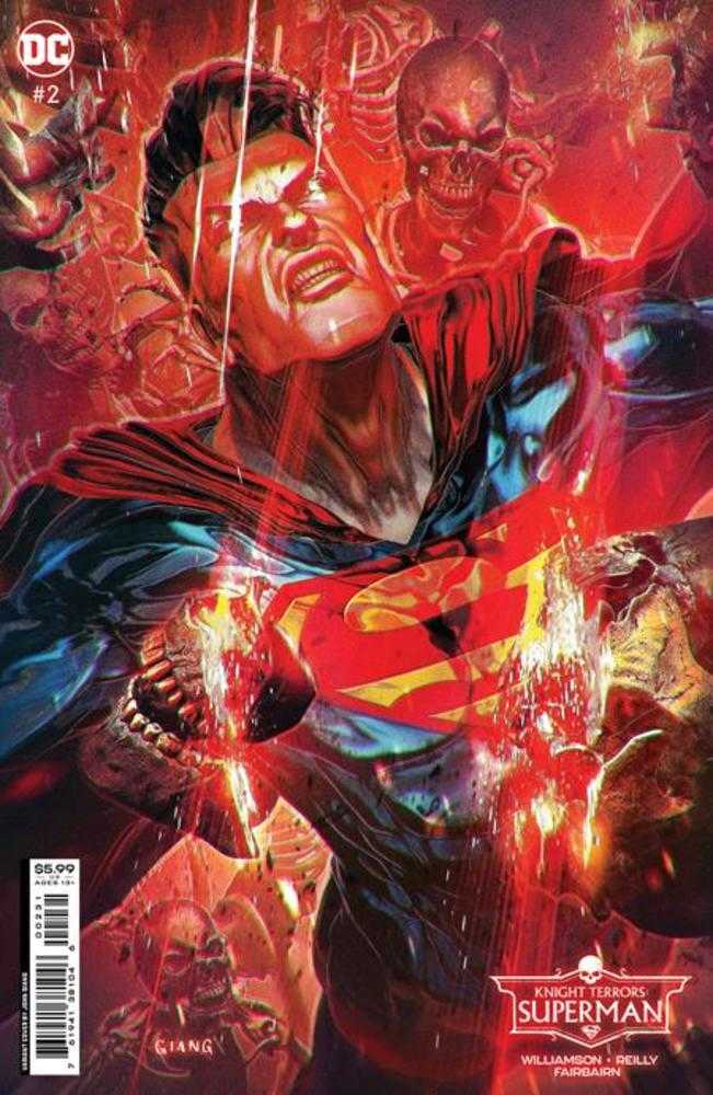 Knight Terrors Superman #2 (Of 2) Cover C John Giang Card Stock Variant - gabescaveccc