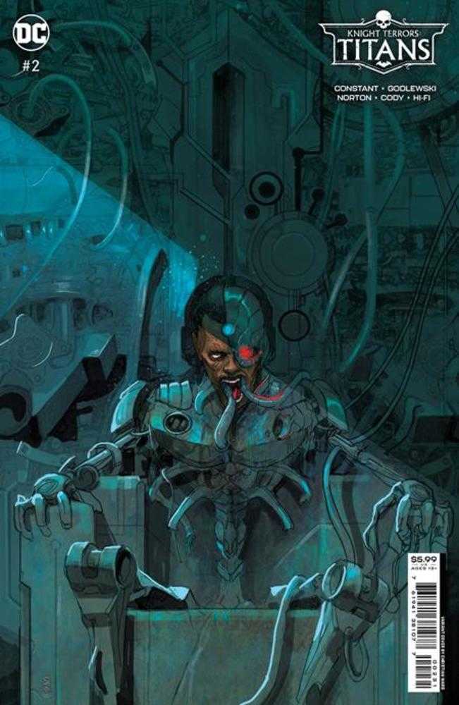 Knight Terrors Titans #2 (Of 2) Cover C Christian Ward Card Stock Variant - gabescaveccc