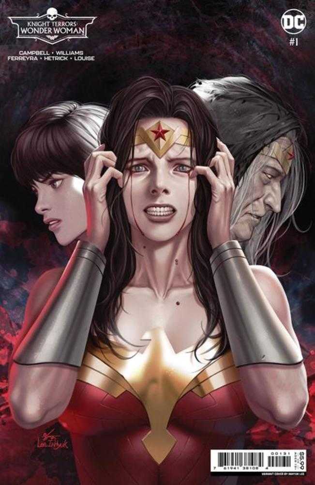 Knight Terrors Wonder Woman #1 (Of 2) Cover C Inhyuk Lee Card Stock Variant - gabescaveccc