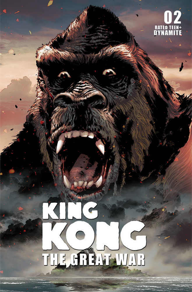 Kong Great War #2 Cover B Guice - gabescaveccc