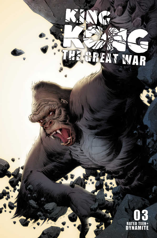 Kong Great War #3 Cover A Lee - gabescaveccc