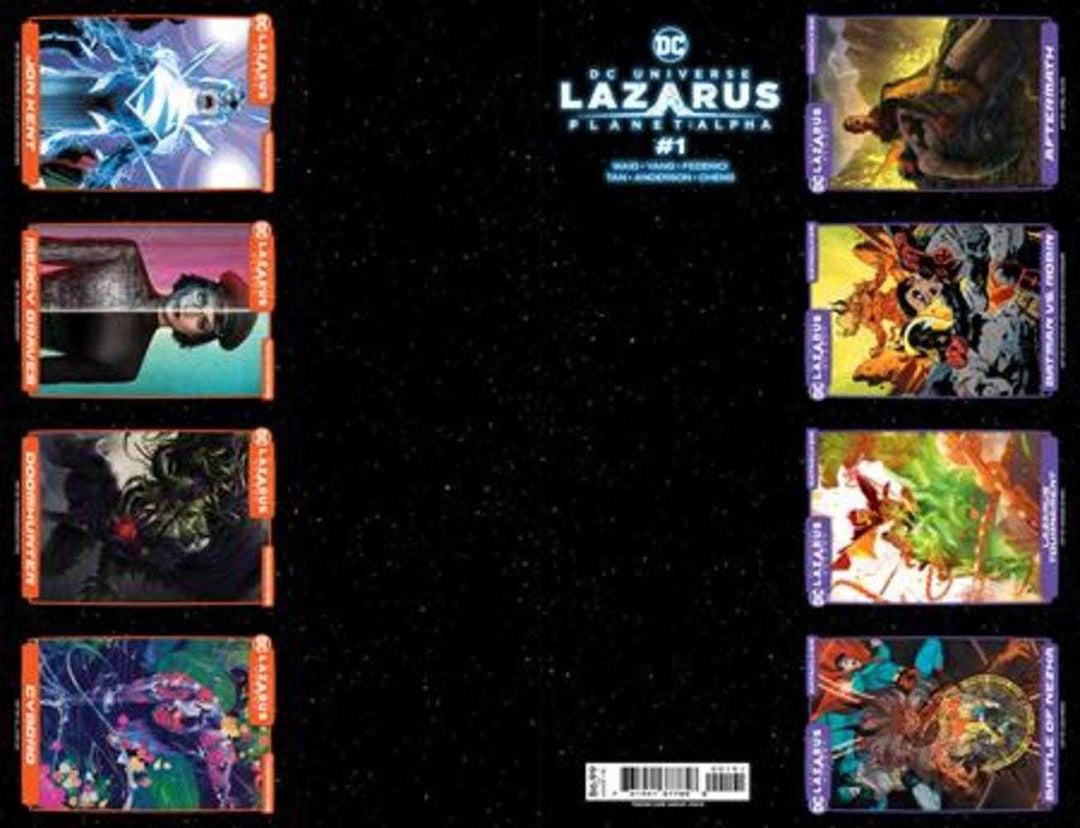 Lazarus Planet Alpha #1 (One Shot) Cover G Trading Card Card Stock Variant Allocations May Occur - gabescaveccc