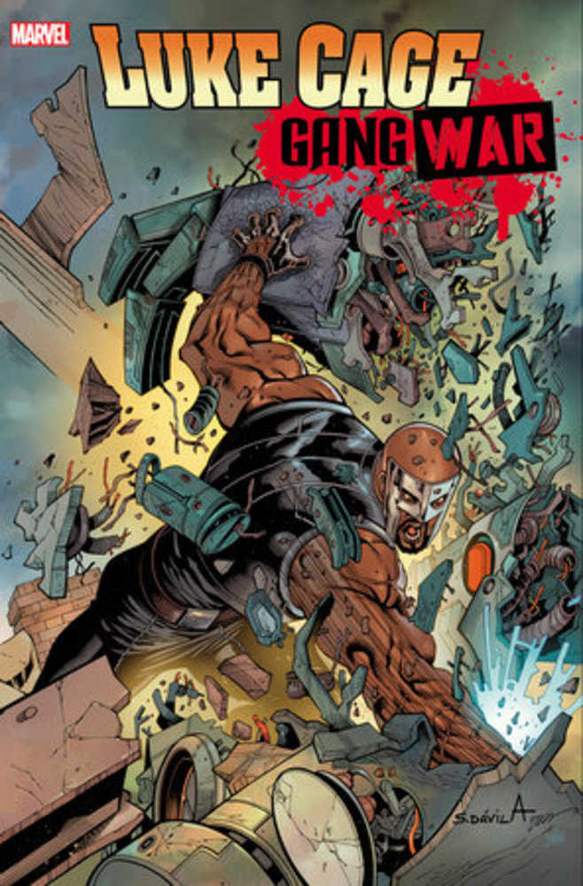 Luke Cage Gang War #3 Sergio Davila Connect Variant - gabescaveccc